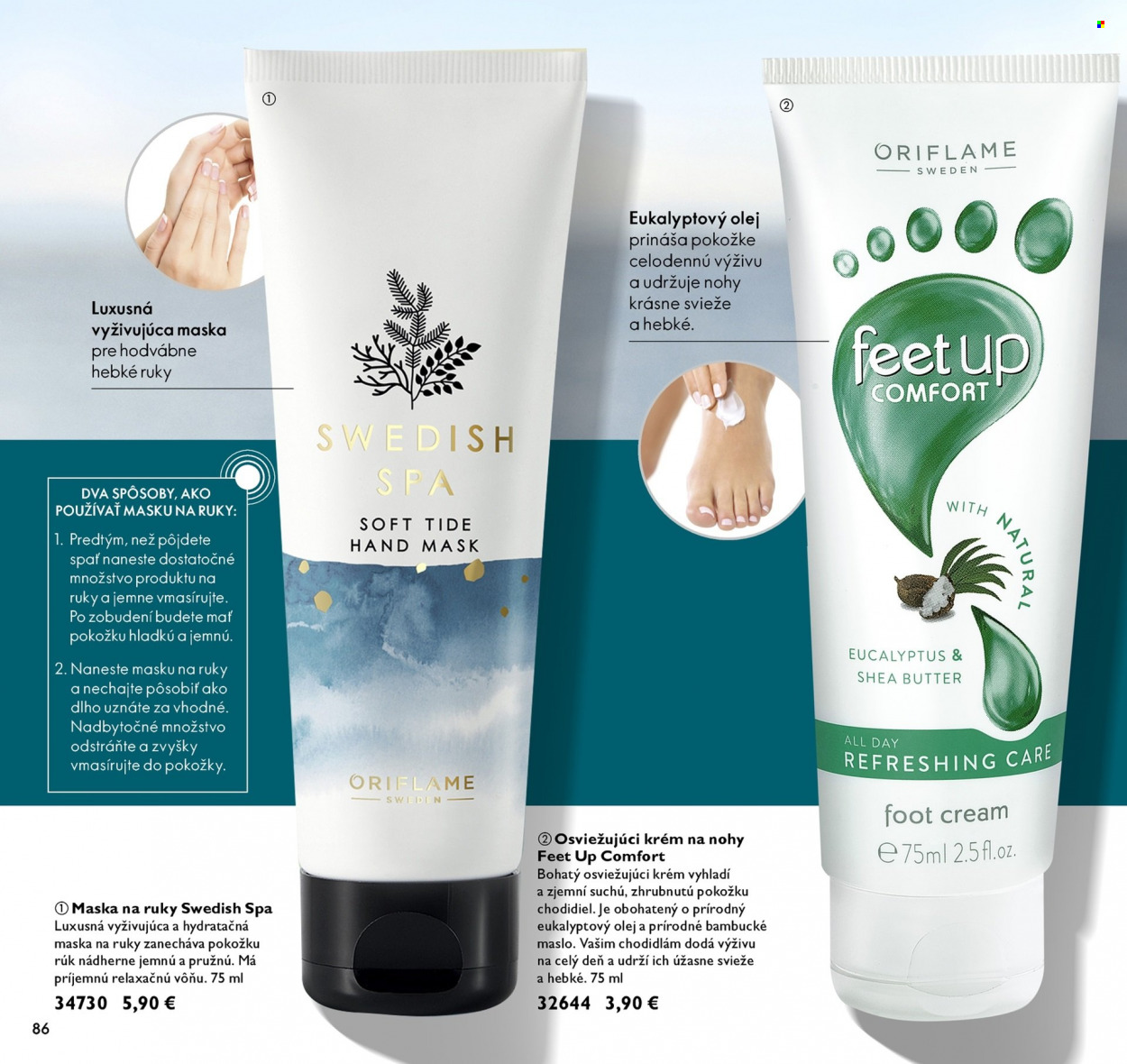 Leták Oriflame - 28.9.2021 - 18.10.2021. Strana 86