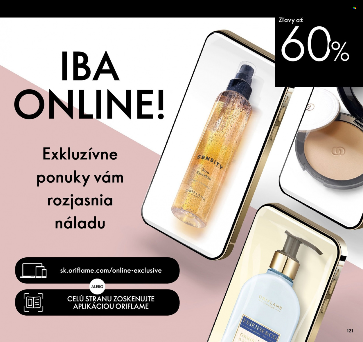 Leták Oriflame - 28.9.2021 - 18.10.2021. Strana 121