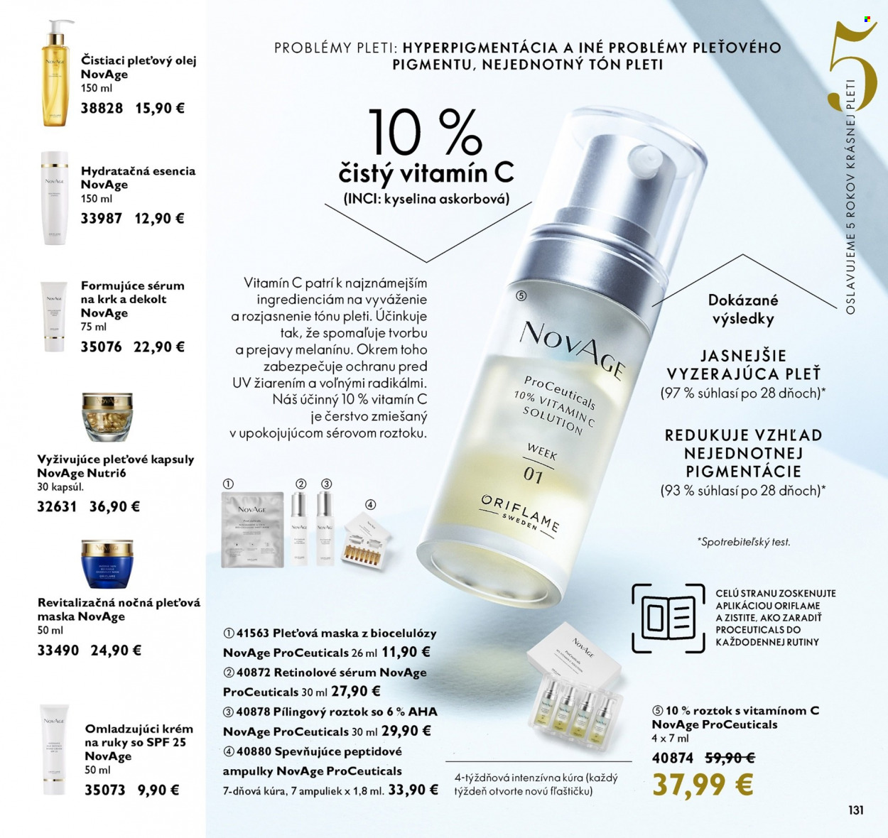 Leták Oriflame - 28.9.2021 - 18.10.2021. Strana 131