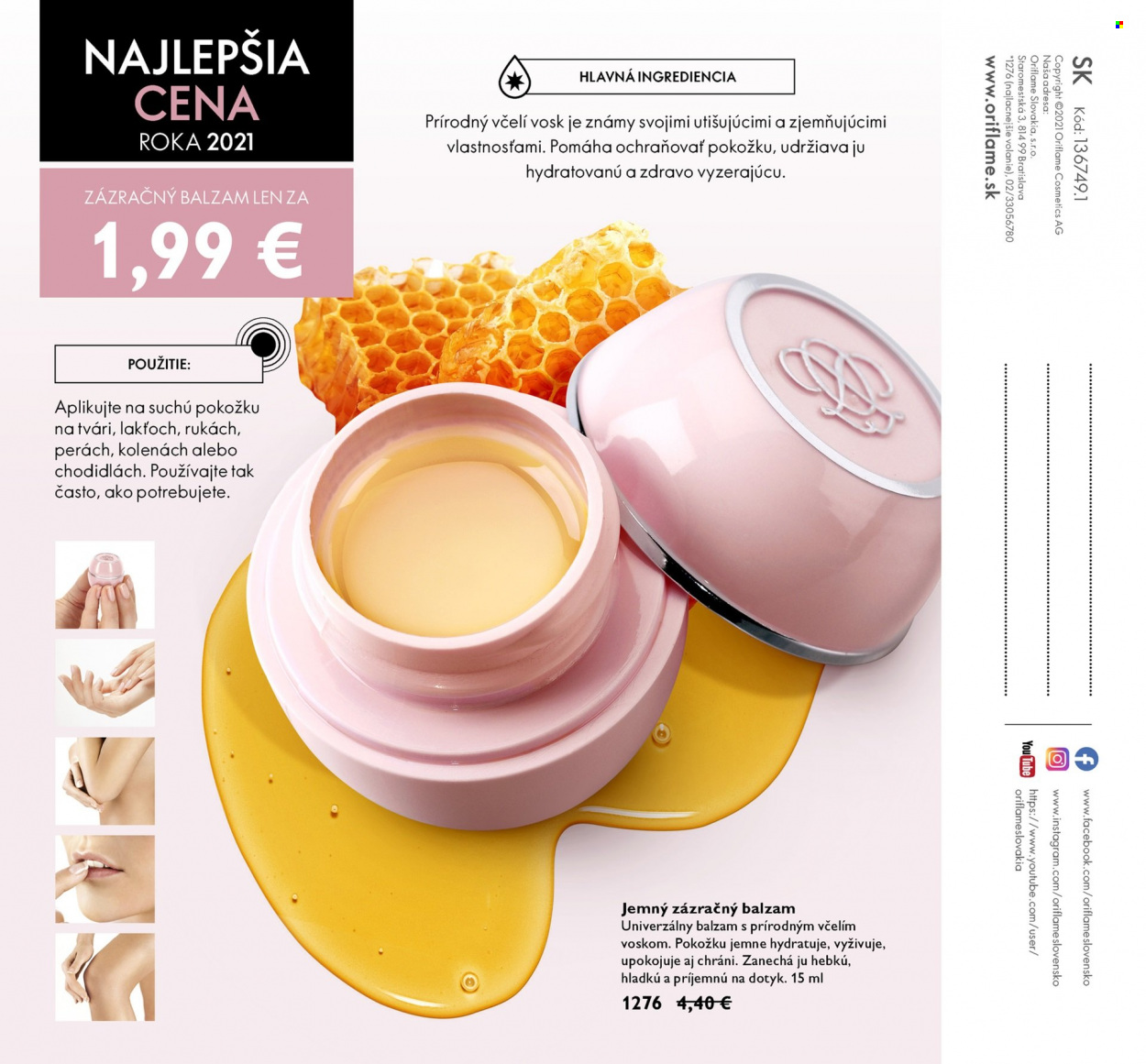 Leták Oriflame - 28.9.2021 - 18.10.2021. Strana 152