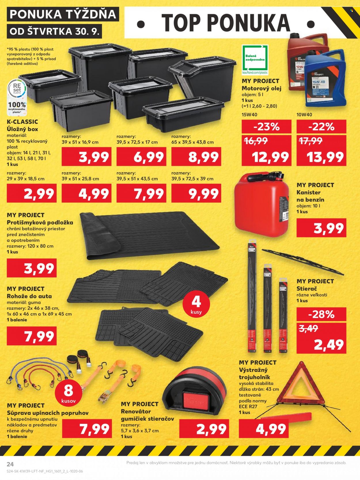 Leták Kaufland - 30.9.2021 - 6.10.2021. Strana 24