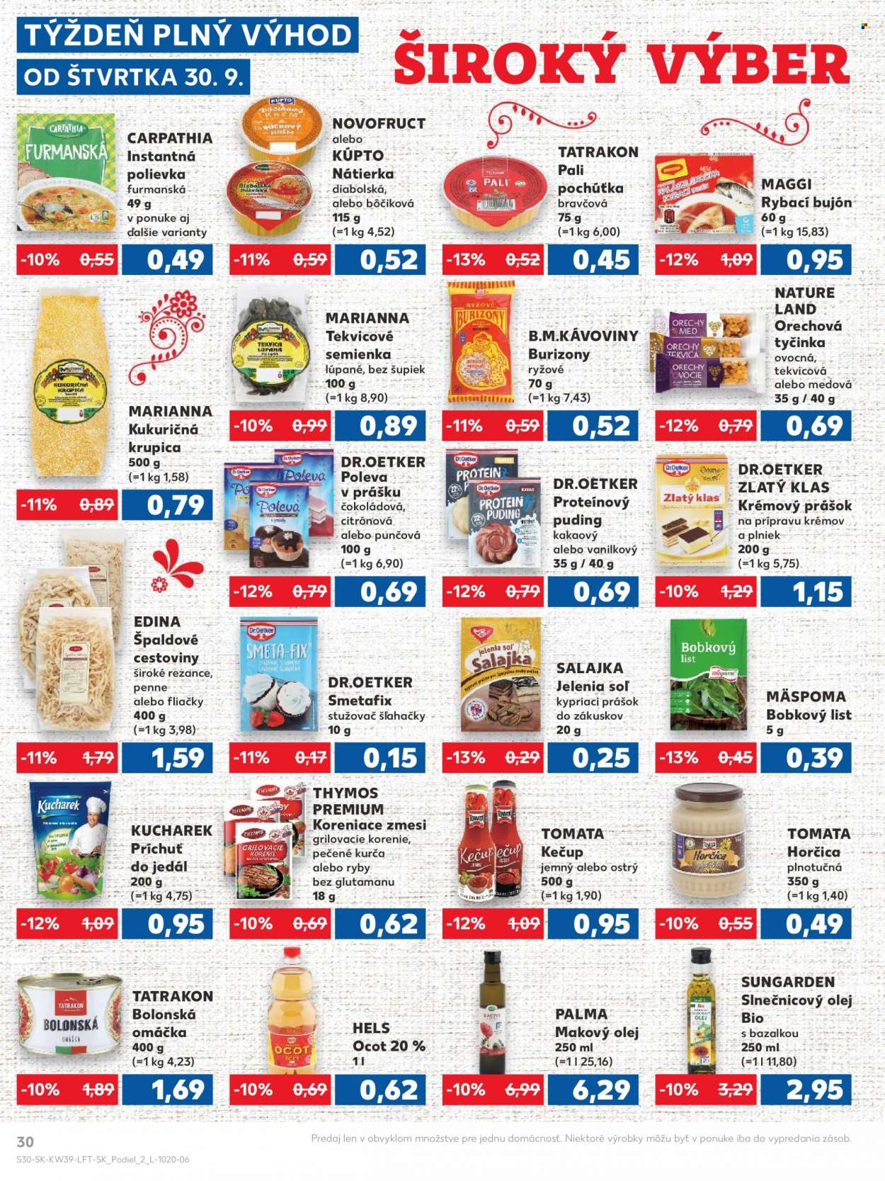 Leták Kaufland - 30.9.2021 - 6.10.2021. Strana 30