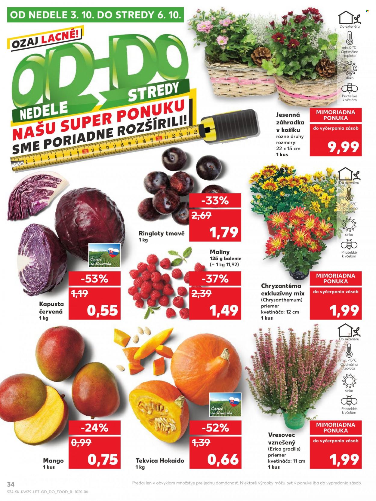 Leták Kaufland - 30.9.2021 - 6.10.2021. Strana 34