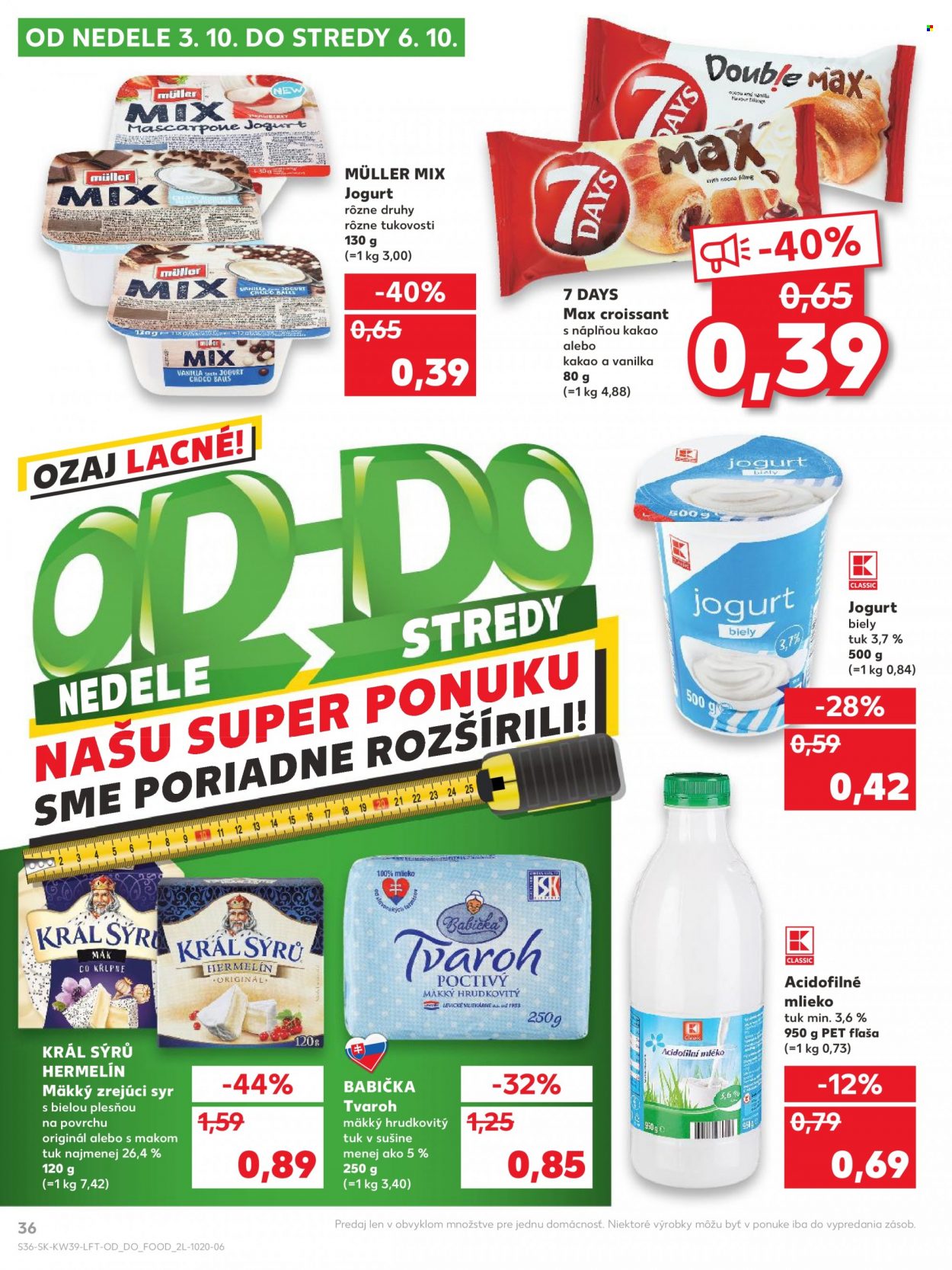 Leták Kaufland - 30.9.2021 - 6.10.2021. Strana 36