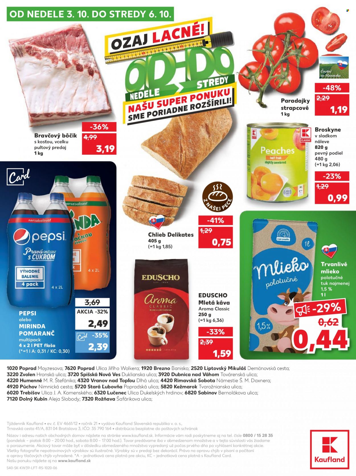 Leták Kaufland - 30.9.2021 - 6.10.2021. Strana 40