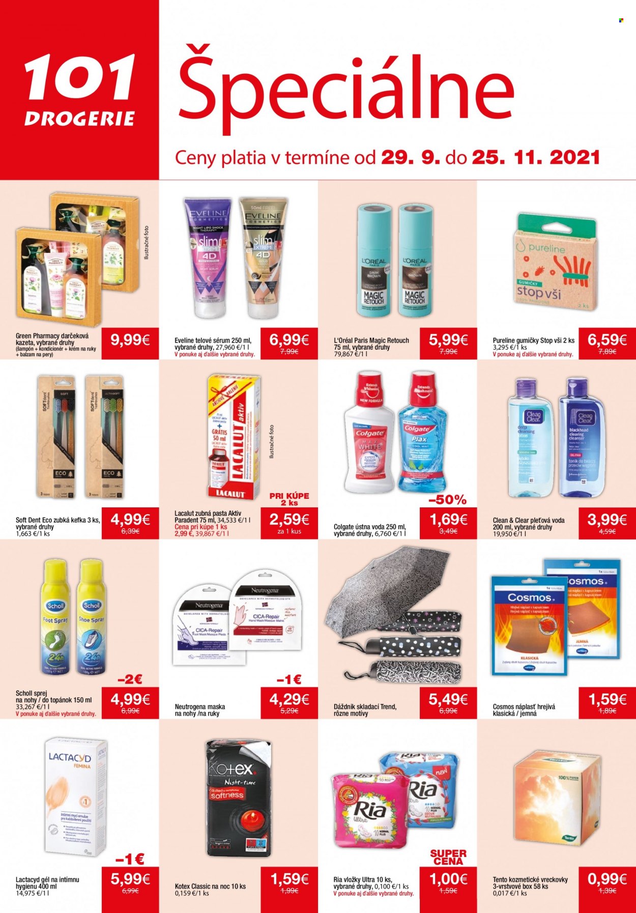 Leták 101 Drogerie - 29.9.2021 - 12.10.2021. Strana 12