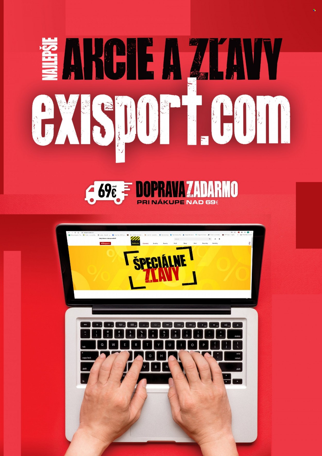 Leták Exisport. Strana 30