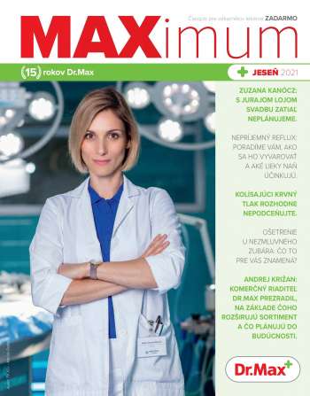 Leták Dr. Max.
