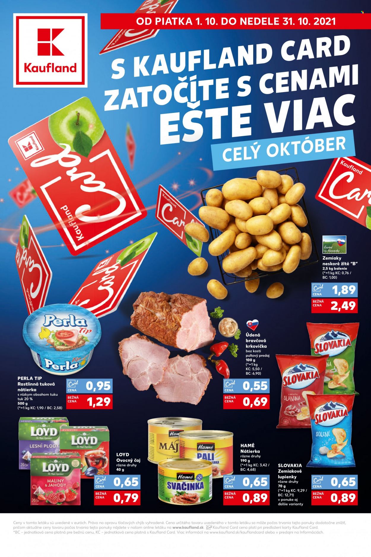 Leták Kaufland - 1.10.2021 - 31.10.2021. Strana 1