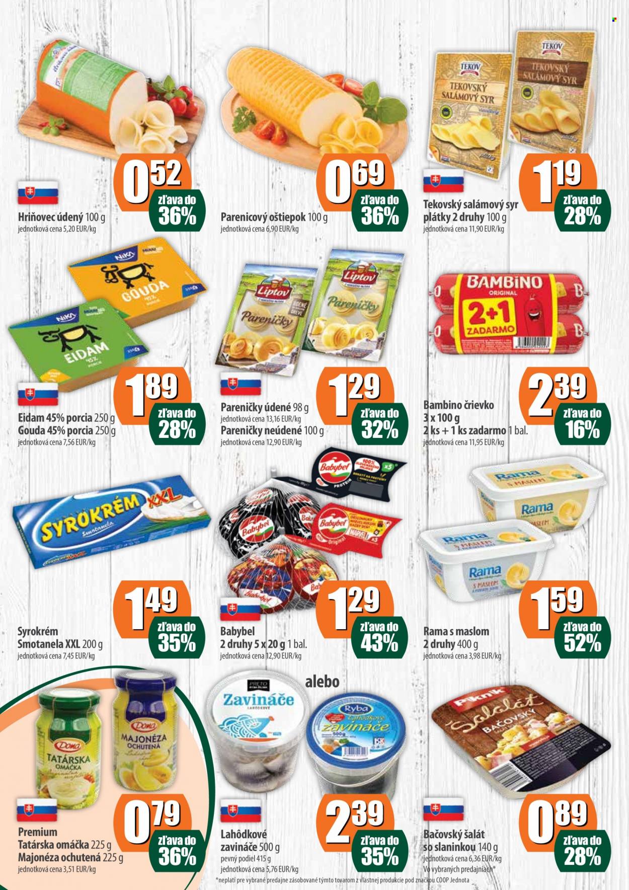Leták COOP Jednota - 30.9.2021 - 6.10.2021. Strana 4