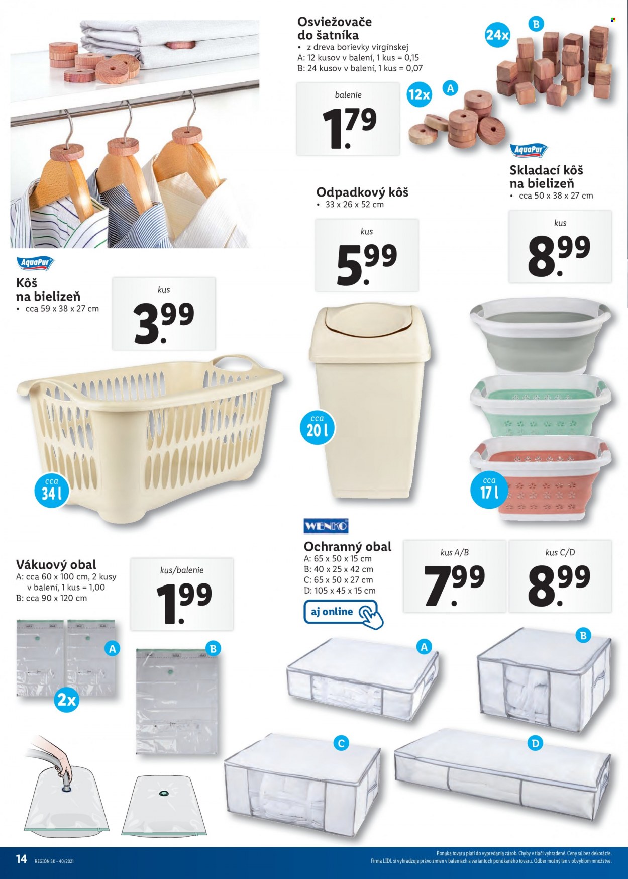Leták Lidl - 4.10.2021 - 10.10.2021. Strana 14