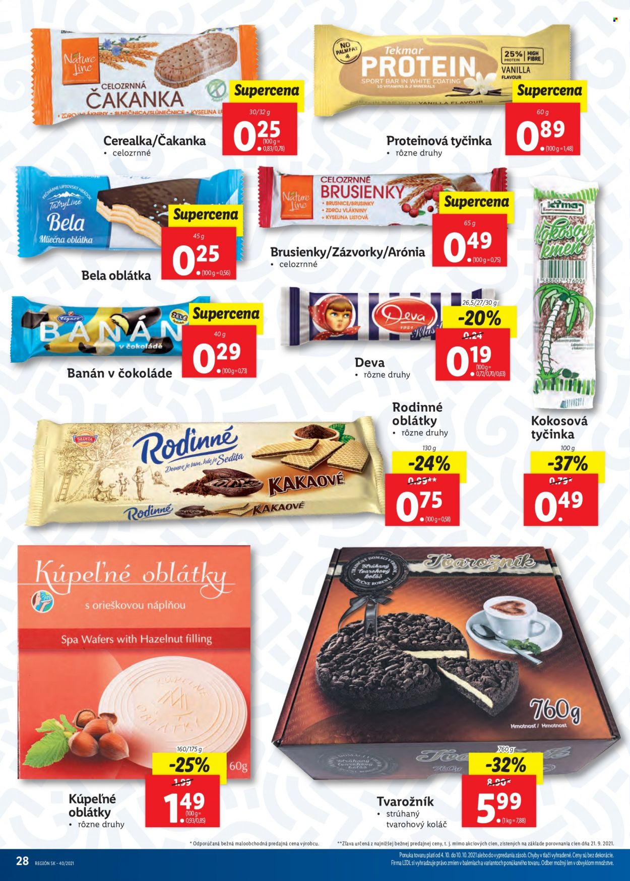 Leták Lidl - 4.10.2021 - 10.10.2021. Strana 28