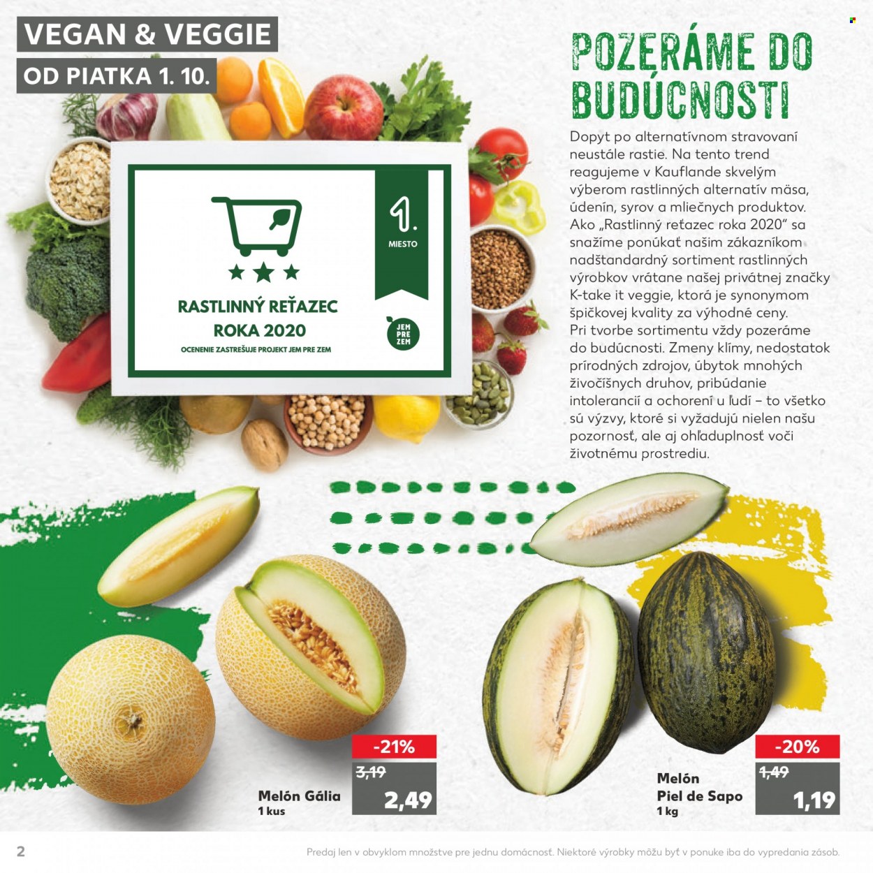 Leták Kaufland - 1.10.2021 - 31.10.2021. Strana 2