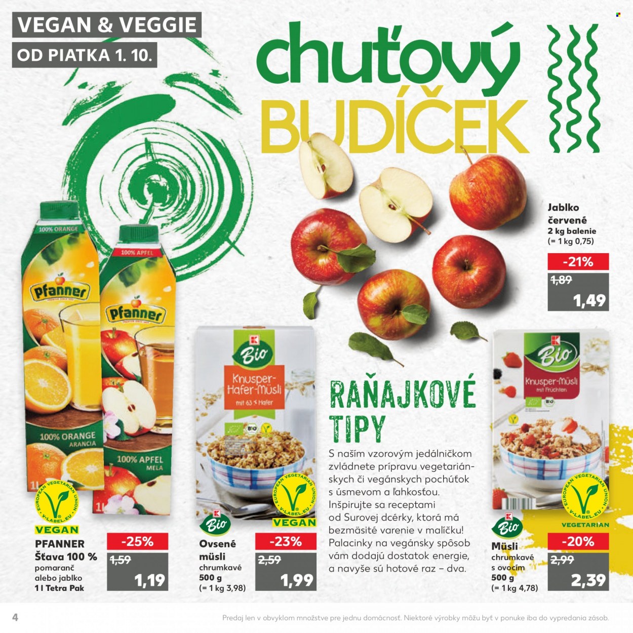 Leták Kaufland - 1.10.2021 - 31.10.2021. Strana 4