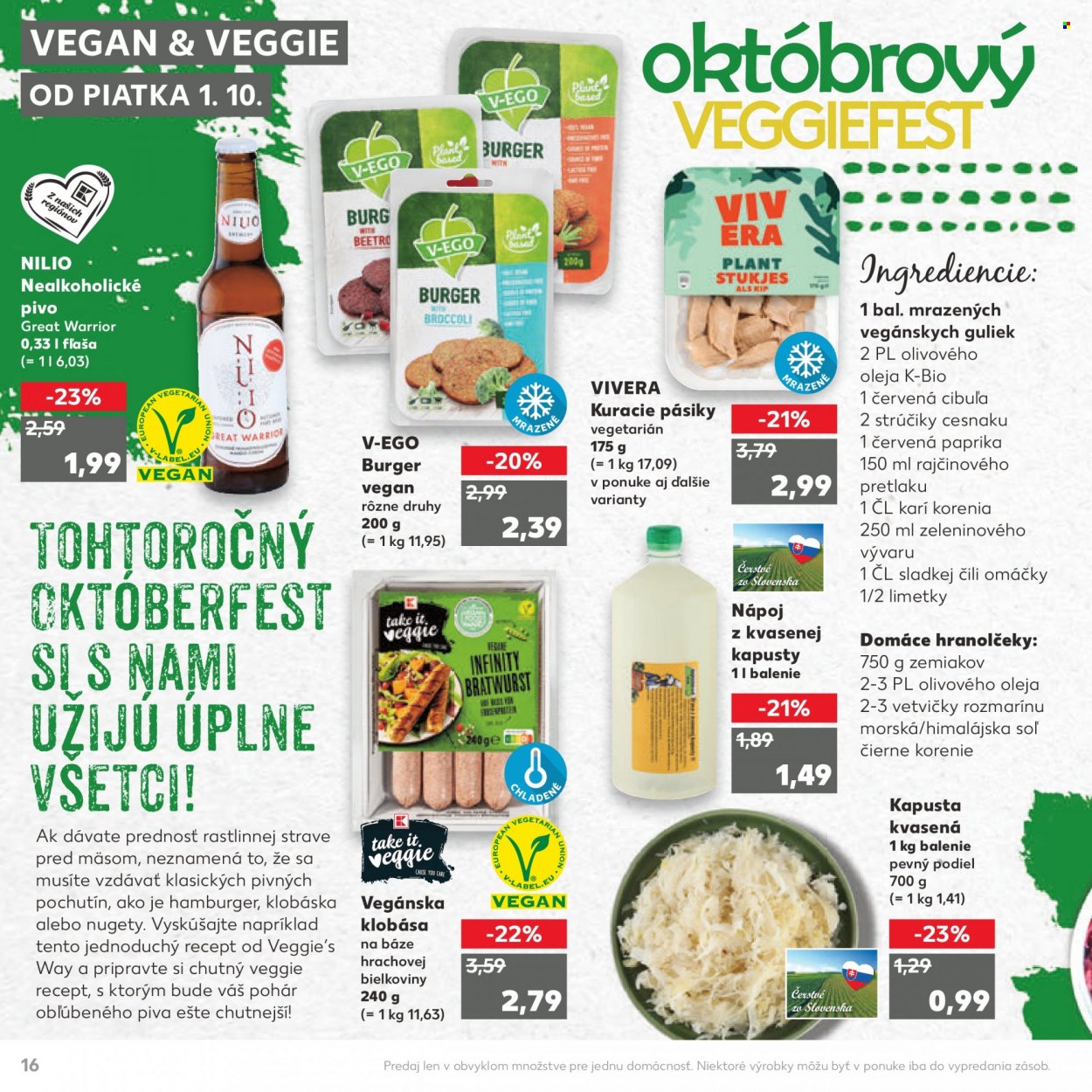 Leták Kaufland - 1.10.2021 - 31.10.2021. Strana 16