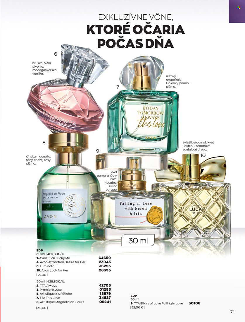 Leták Avon - 1.10.2021 - 31.10.2021. Strana 73