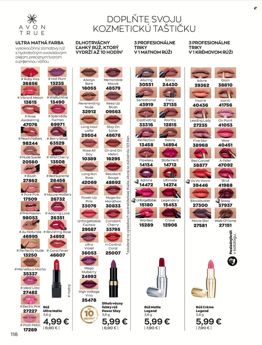 Leták Avon - 1.10.2021 - 31.10.2021. Strana 120