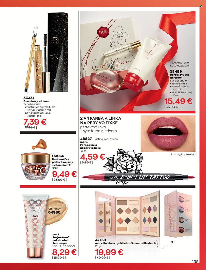 Leták Avon - 1.10.2021 - 31.10.2021. Strana 197