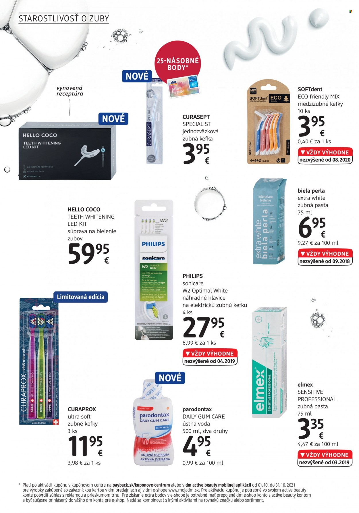 Leták dm drogerie - 1.10.2021 - 31.10.2021. Strana 18