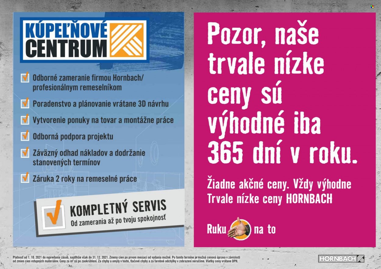 Leták Hornbach - 1.10.2021 - 31.10.2021. Strana 8