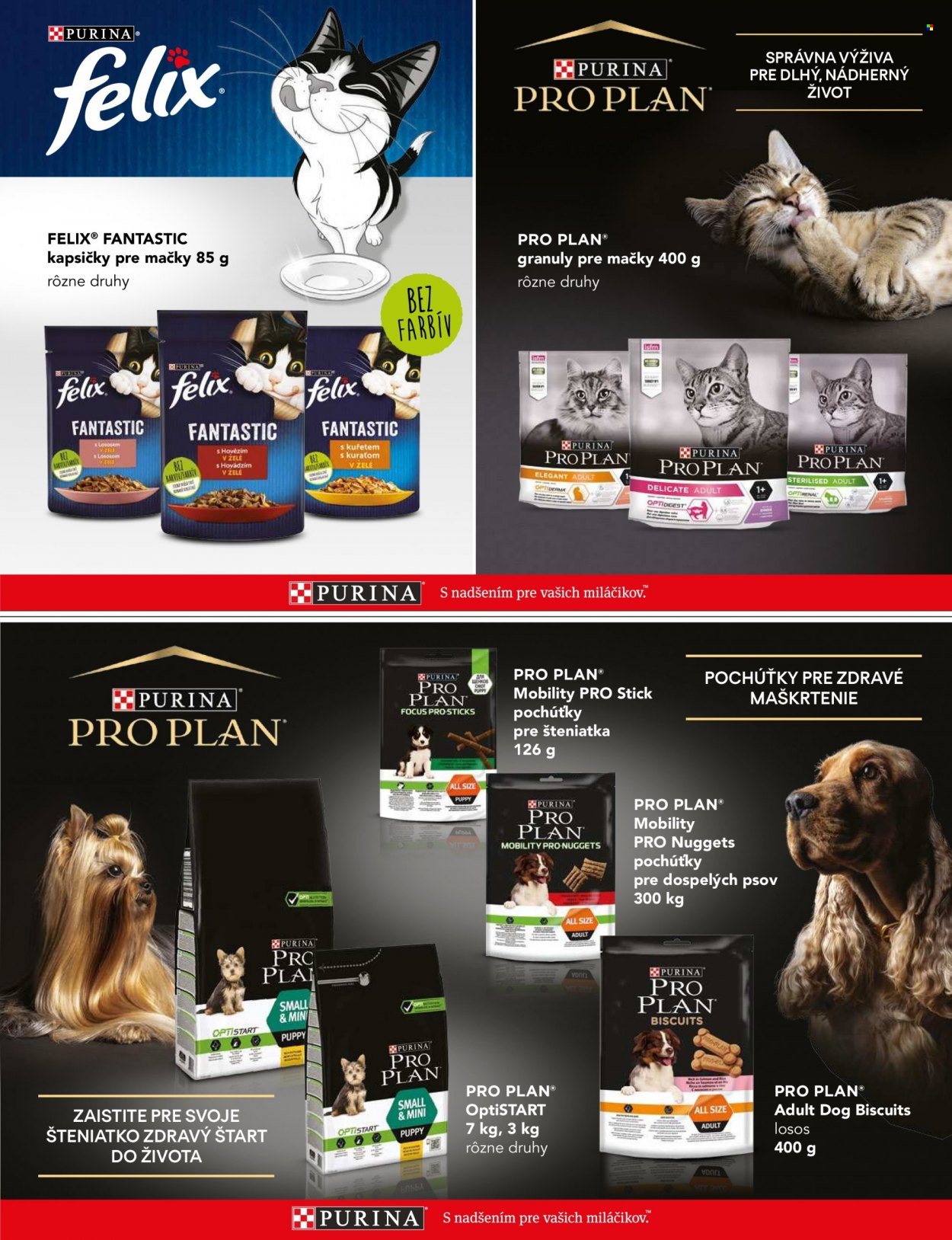 thumbnail - Leták Pet Center - 3.10.2021 - 2.11.2021 - Produkty v akcii - vodítko, granule pre mačky, kapsičky pre mačky, Pro Plan, Felix. Strana 13.