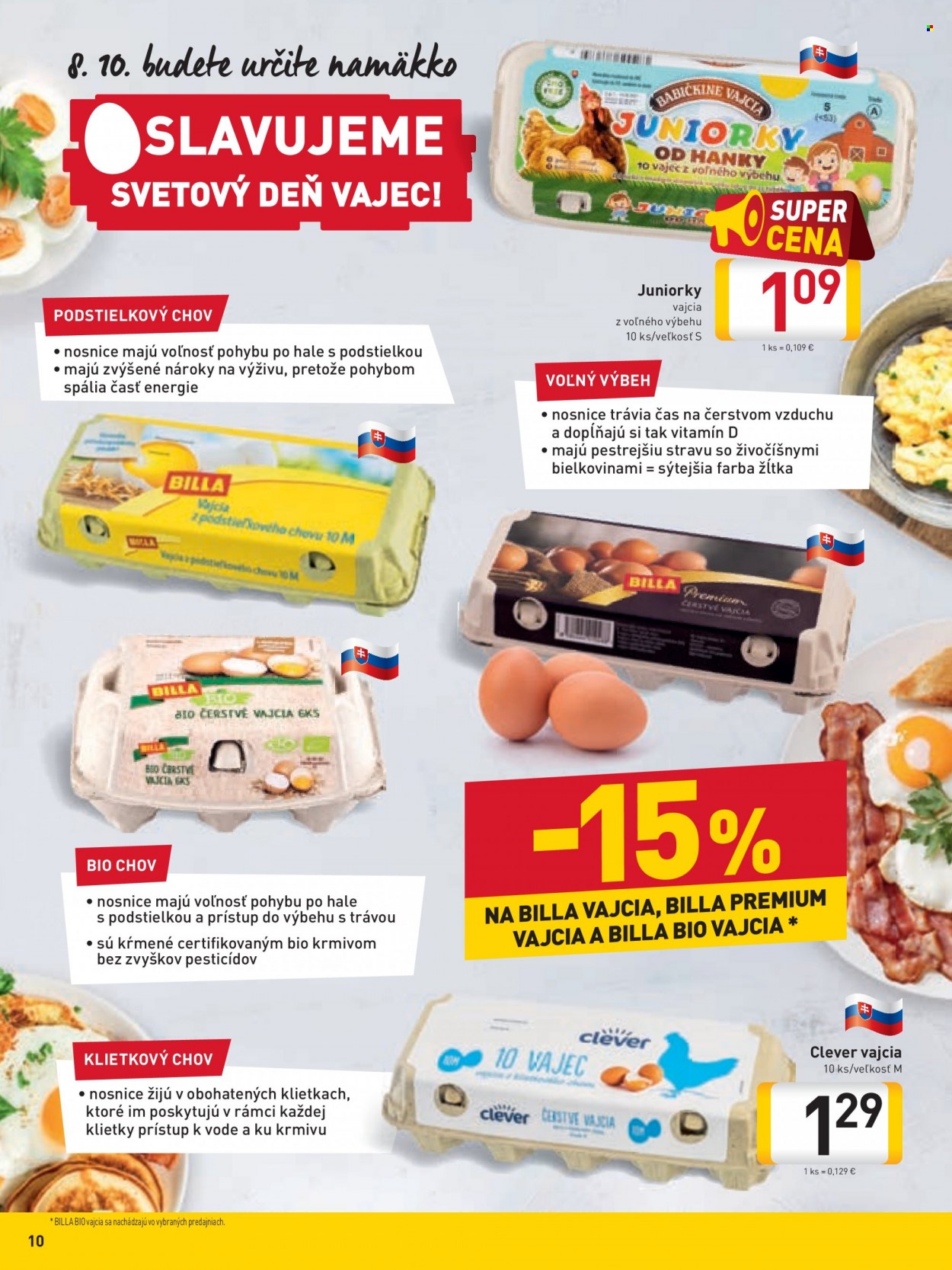 Leták Billa - 6.10.2021 - 12.10.2021. Strana 10