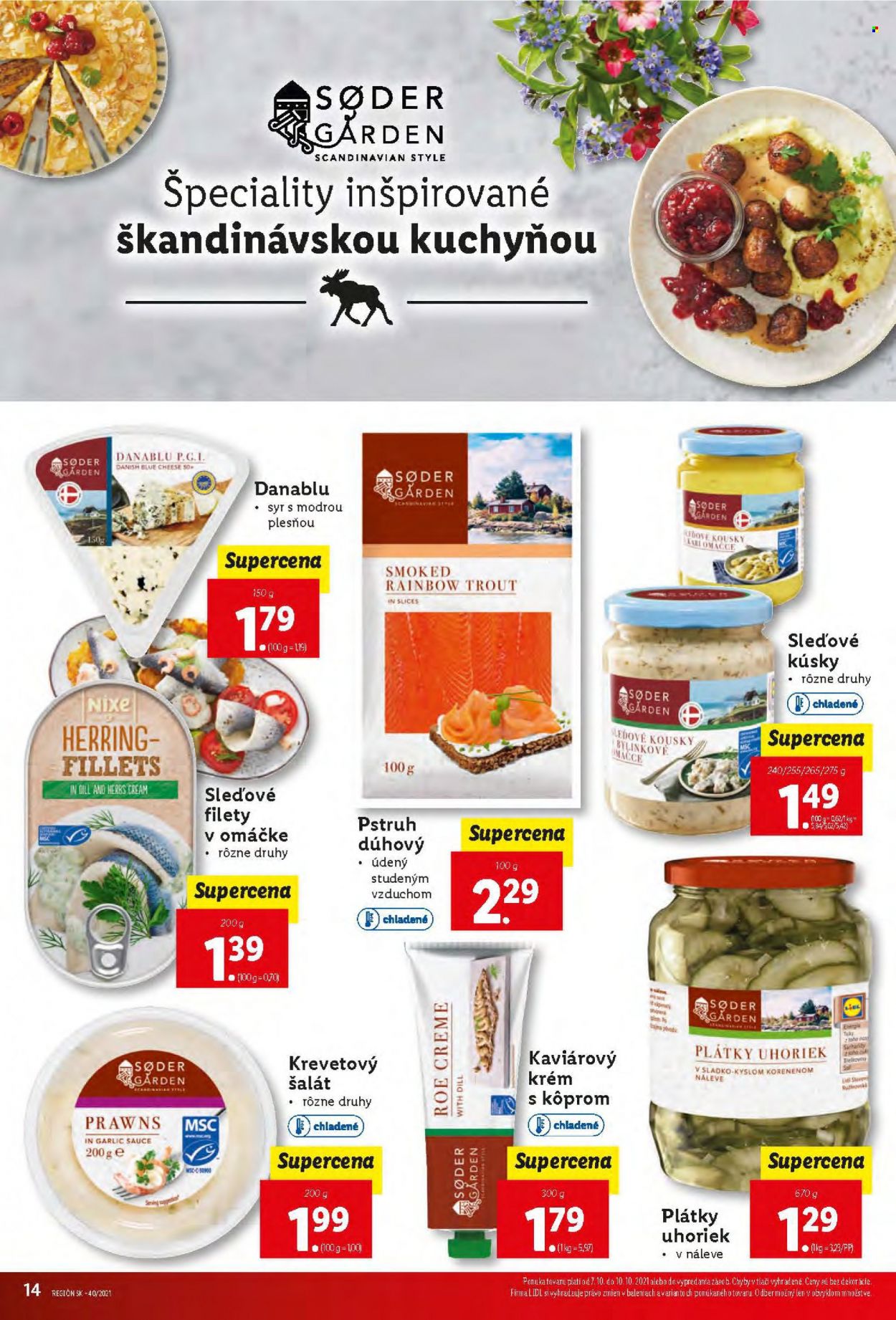 Leták Lidl - 7.10.2021 - 10.10.2021. Strana 14