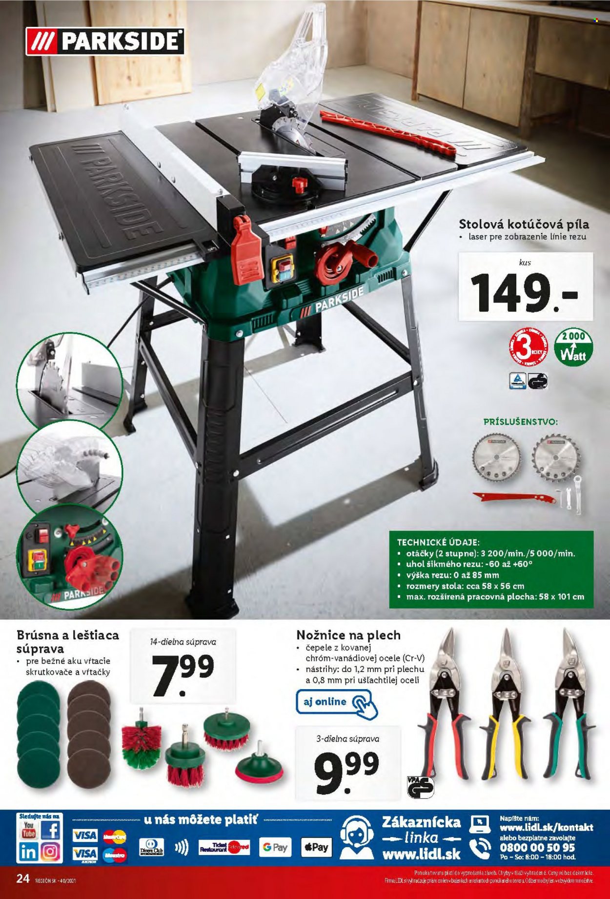 Leták Lidl - 7.10.2021 - 10.10.2021. Strana 24