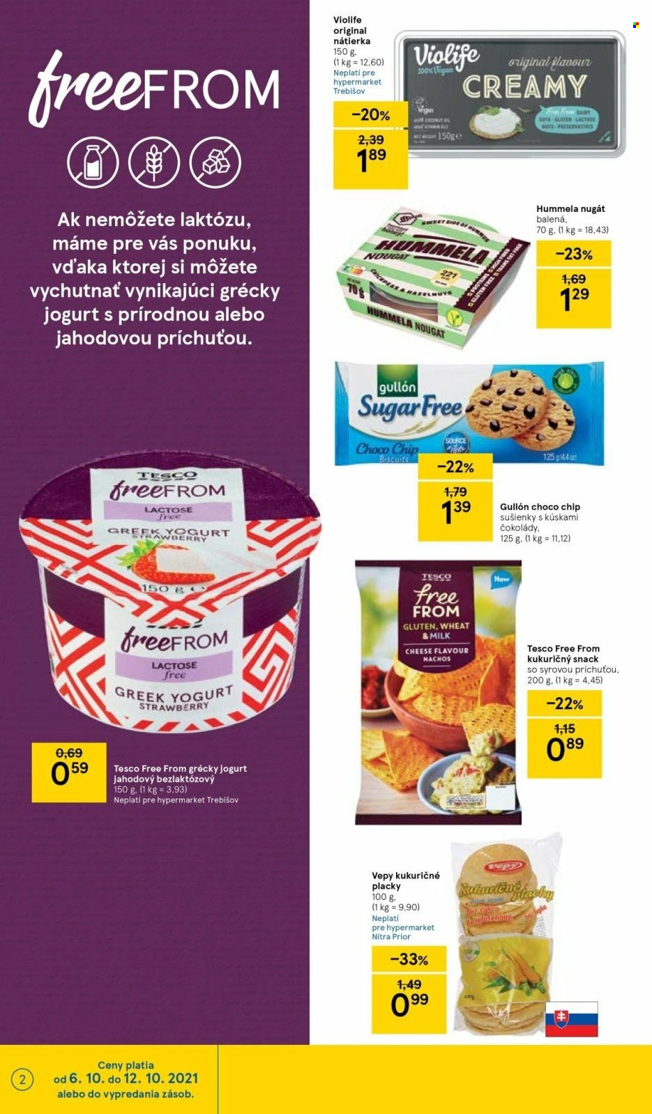 Leták TESCO - 6.10.2021 - 12.10.2021. Strana 2