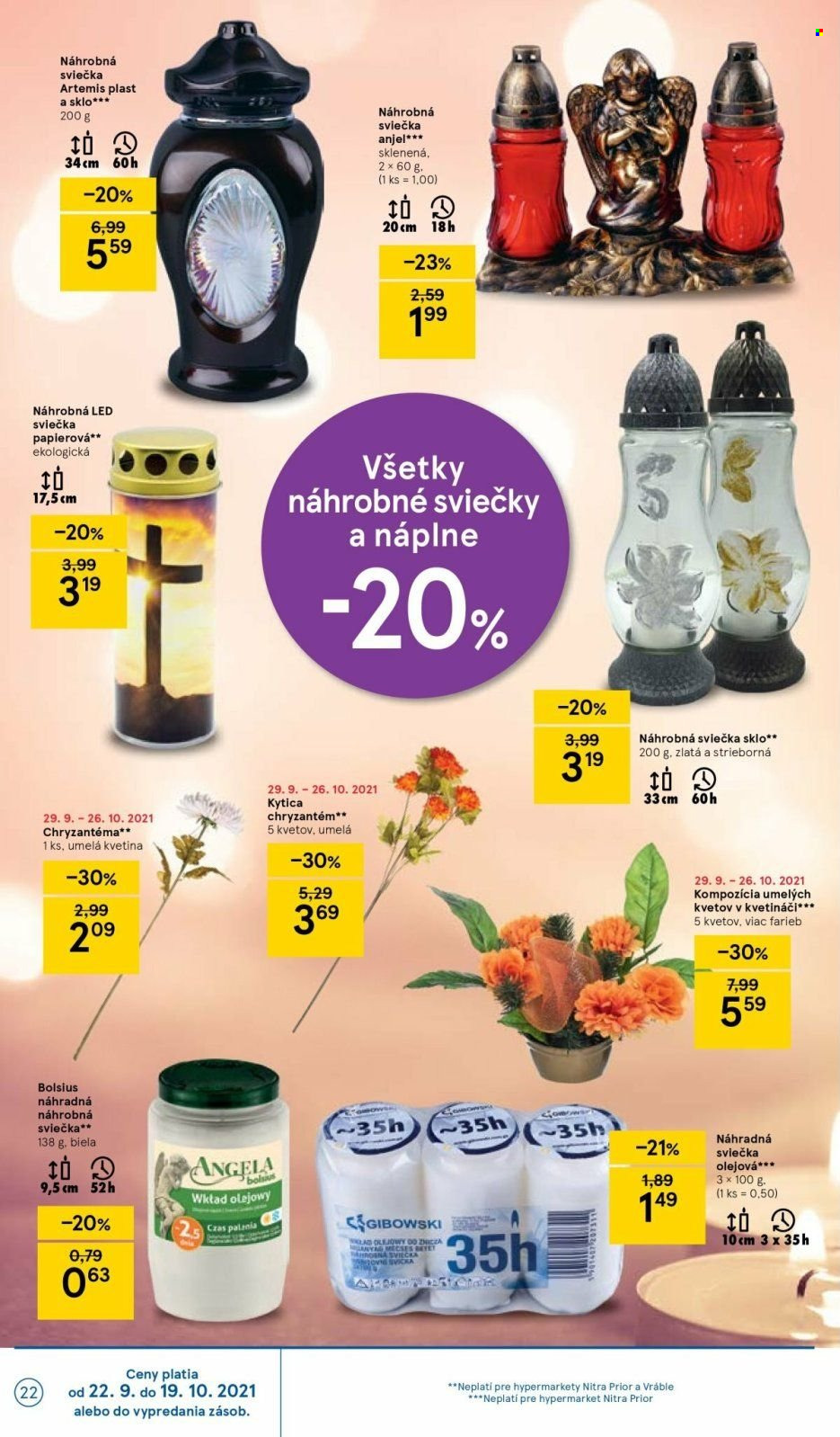 Leták TESCO - 6.10.2021 - 12.10.2021. Strana 22