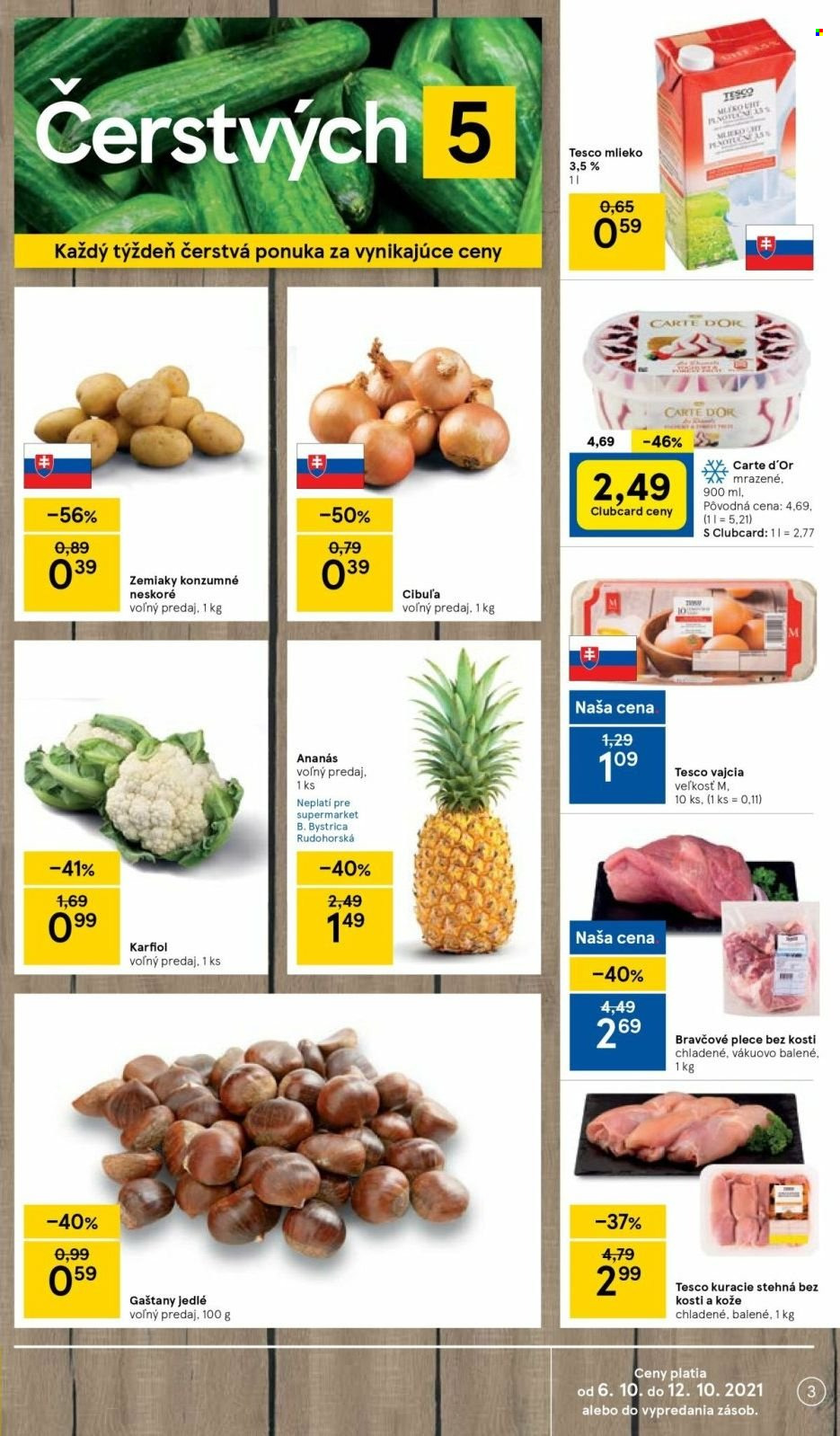 Leták TESCO supermarket - 6.10.2021 - 12.10.2021. Strana 3
