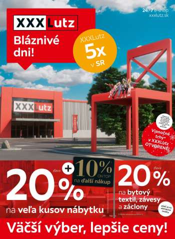 Leták XXXLutz - 4.10.2021 - 17.10.2021.