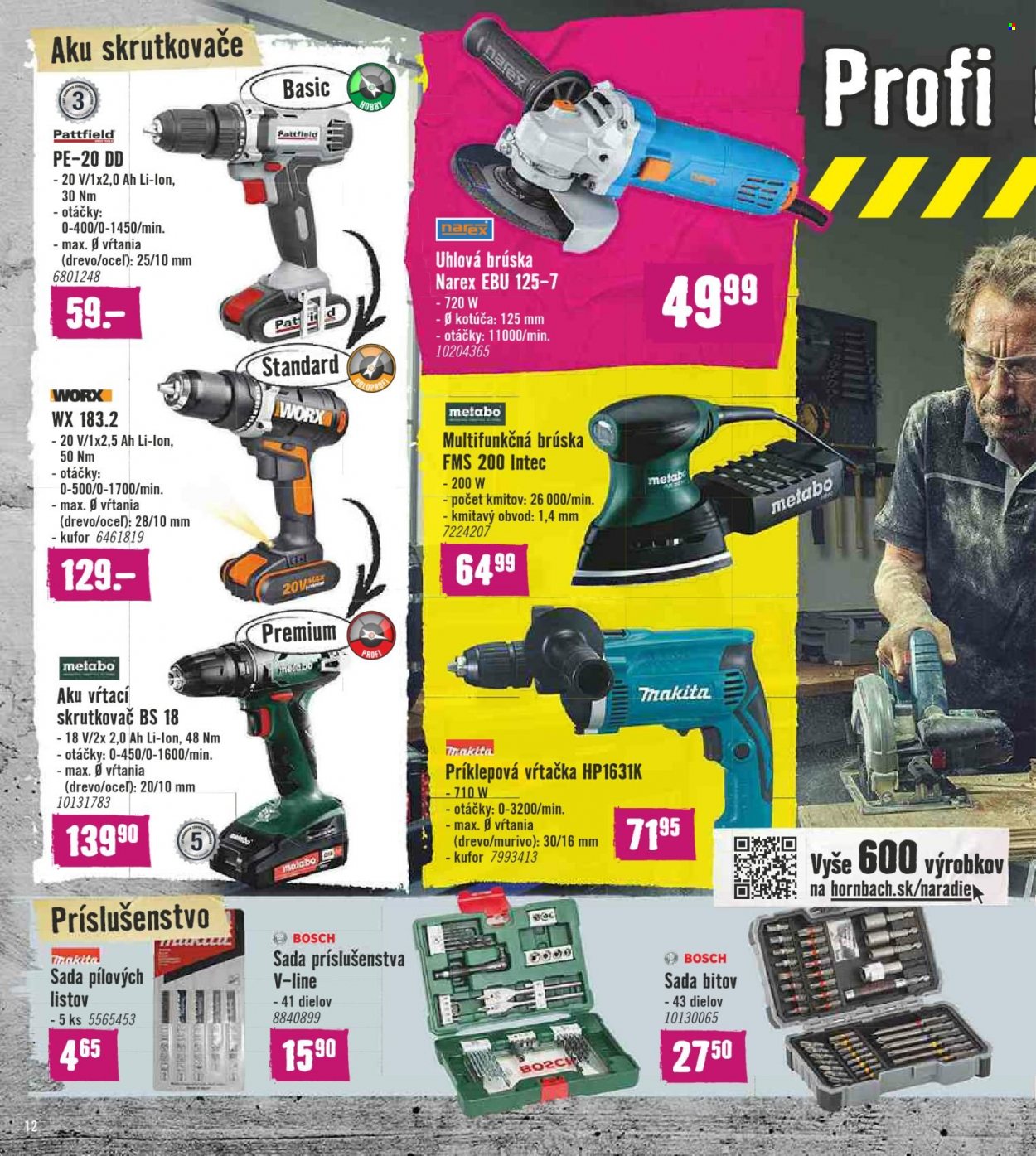 Leták Hornbach - 29.9.2021 - 1.11.2021. Strana 12