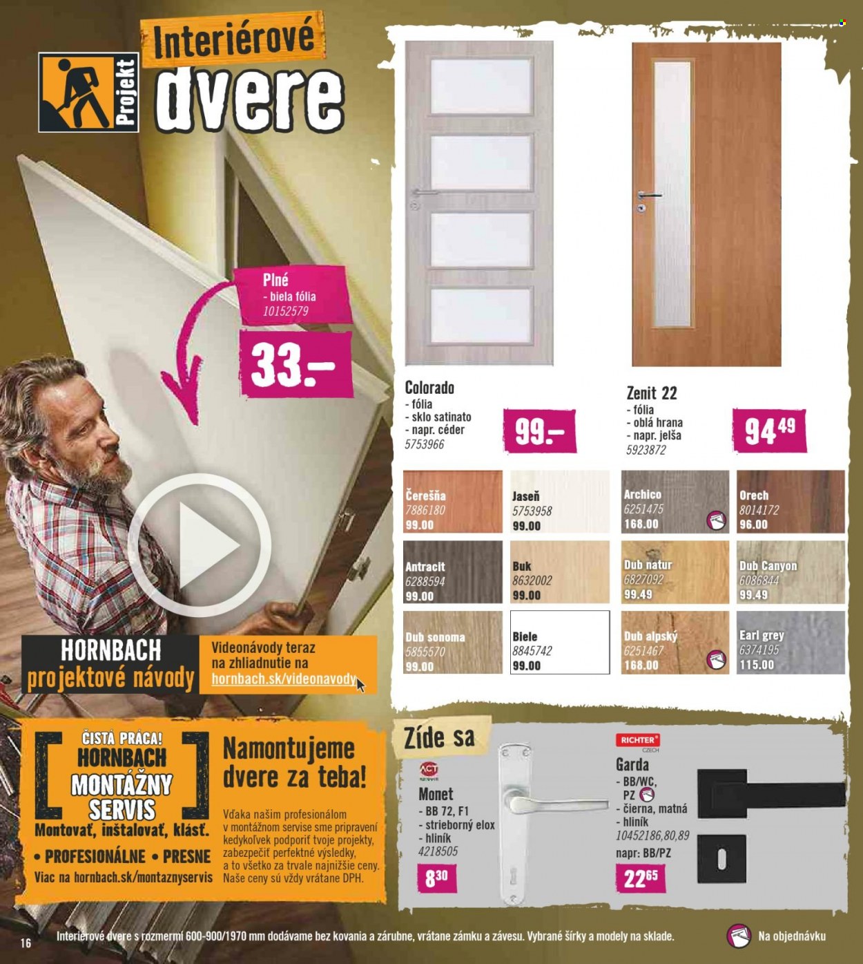 Leták Hornbach - 29.9.2021 - 1.11.2021. Strana 16