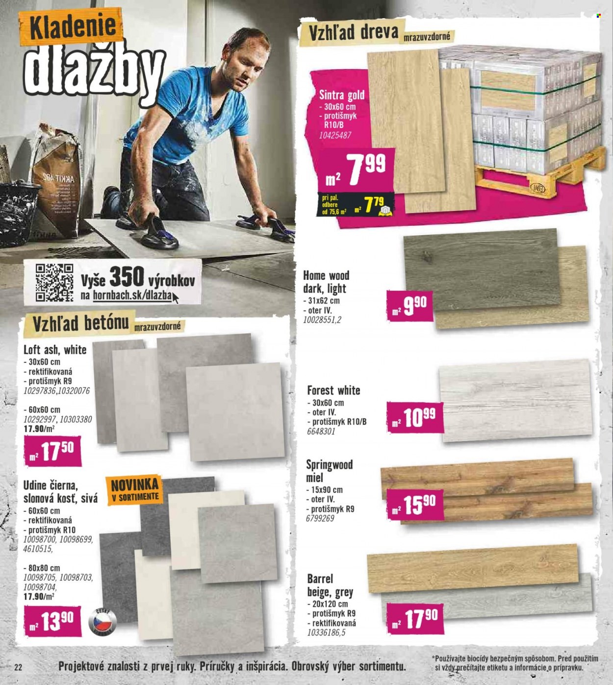 Leták Hornbach - 29.9.2021 - 1.11.2021. Strana 22