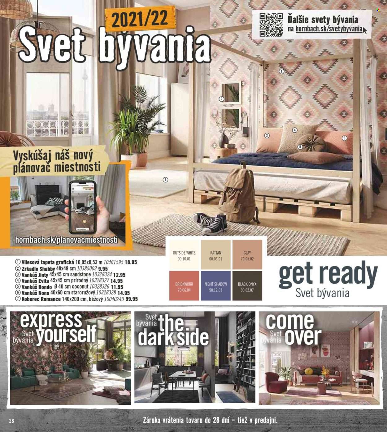 Leták Hornbach - 29.9.2021 - 1.11.2021. Strana 28