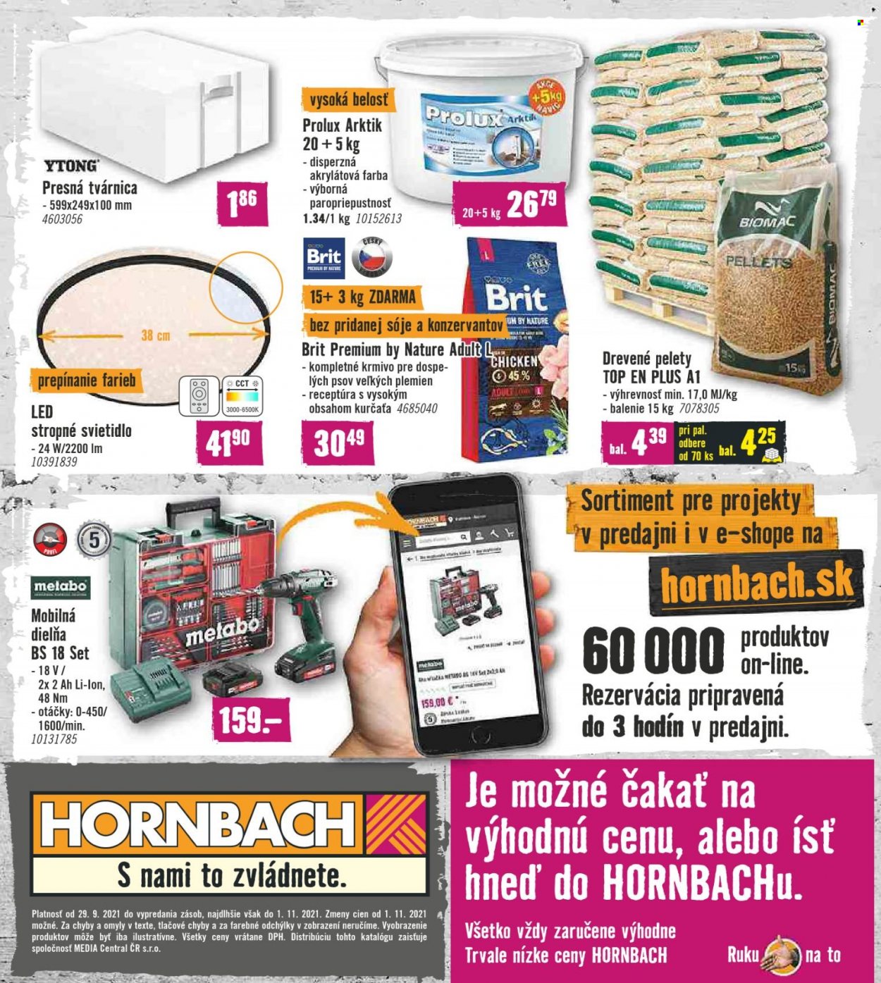 Leták Hornbach - 29.9.2021 - 1.11.2021. Strana 32