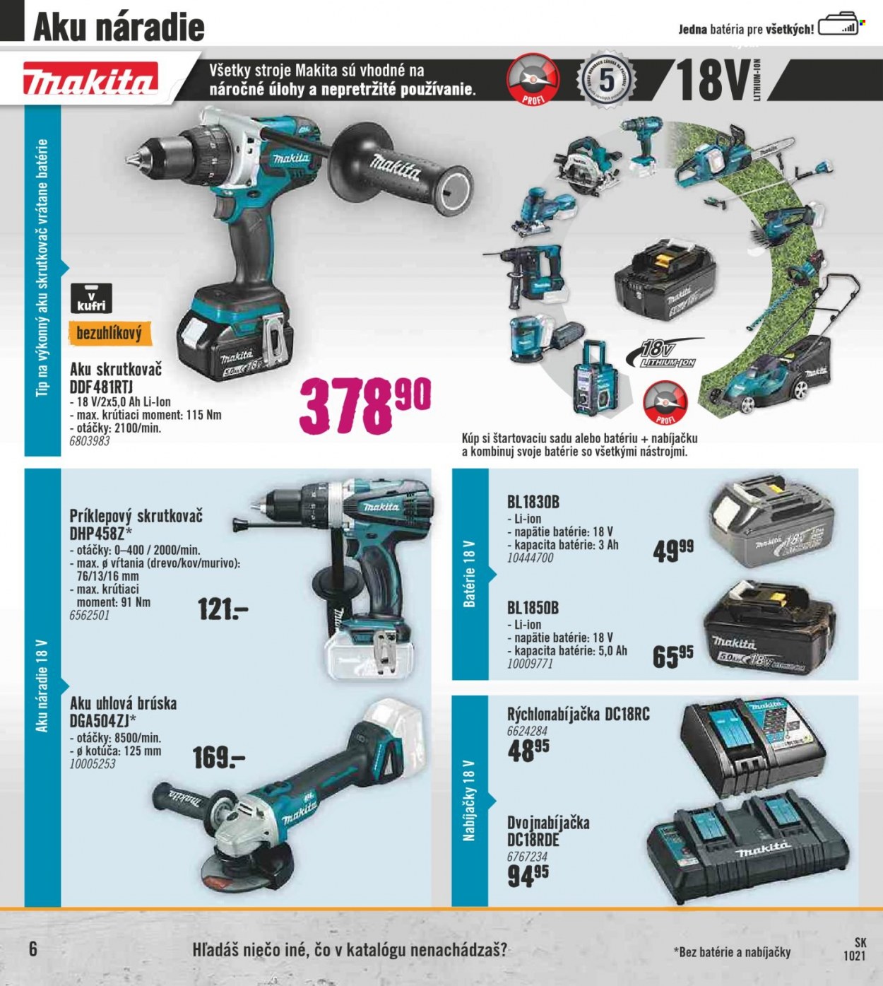 Leták Hornbach - 5.10.2021 - 5.1.2022. Strana 6