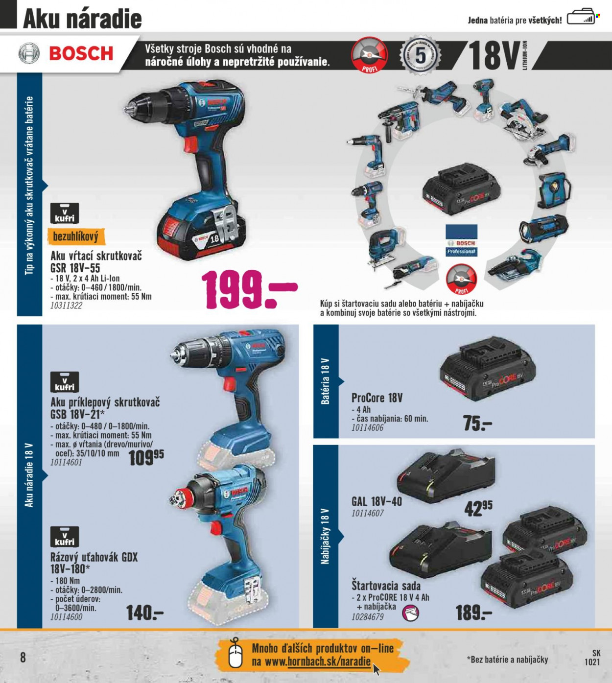 Leták Hornbach - 5.10.2021 - 5.1.2022. Strana 8