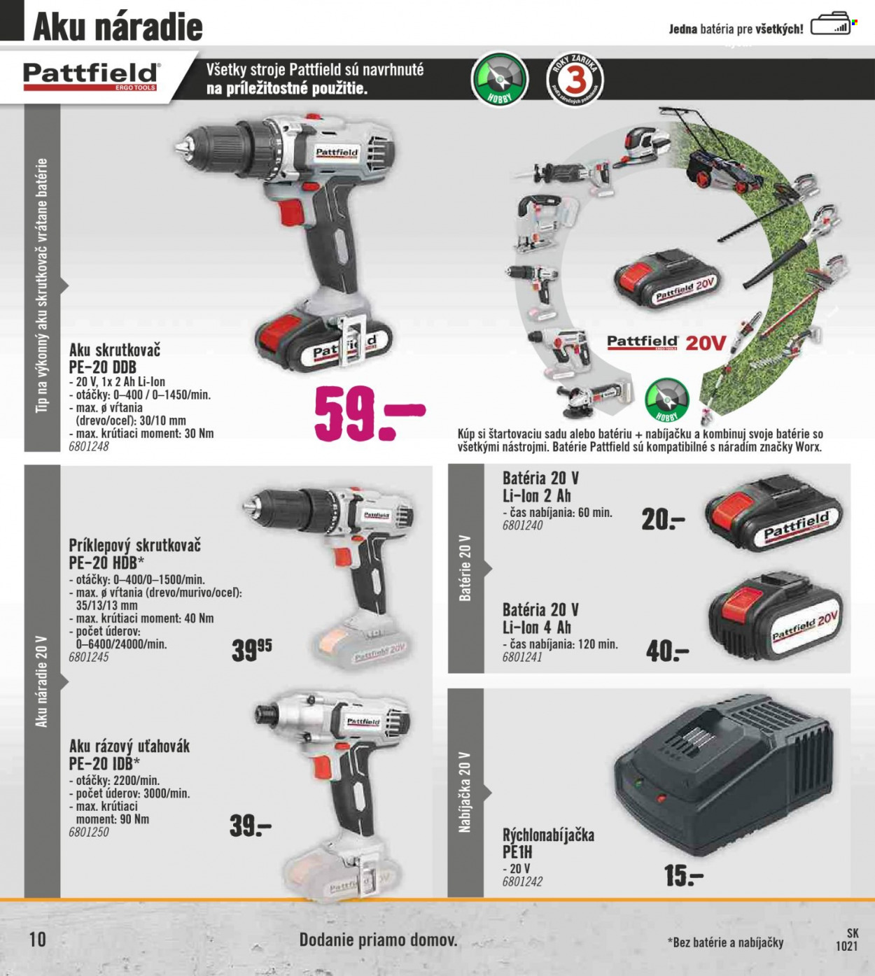 Leták Hornbach - 5.10.2021 - 5.1.2022. Strana 10