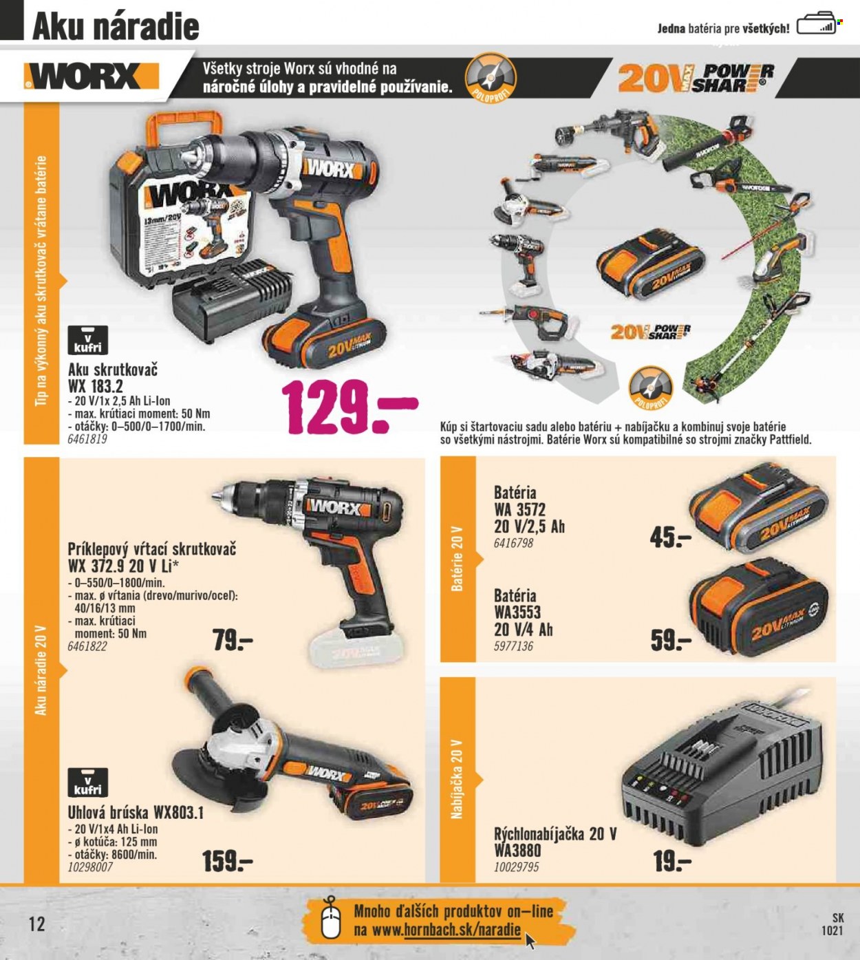 Leták Hornbach - 5.10.2021 - 5.1.2022. Strana 12
