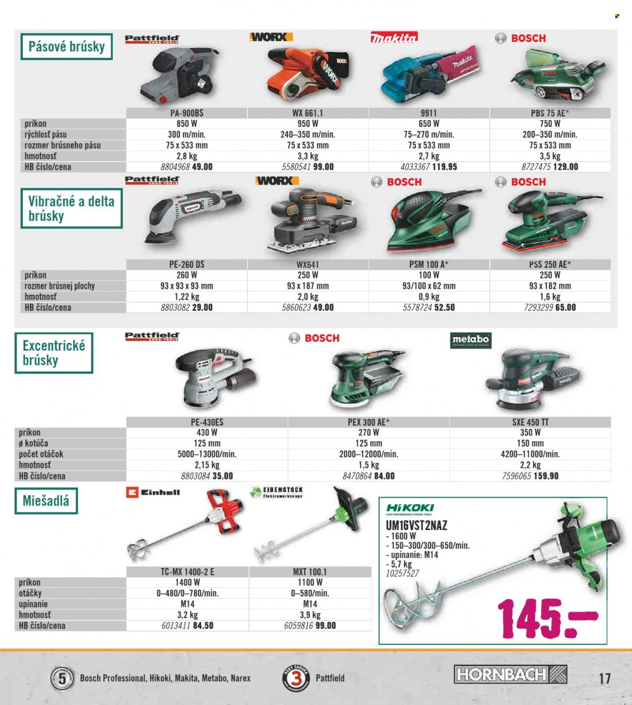 Leták Hornbach - 5.10.2021 - 5.1.2022. Strana 17
