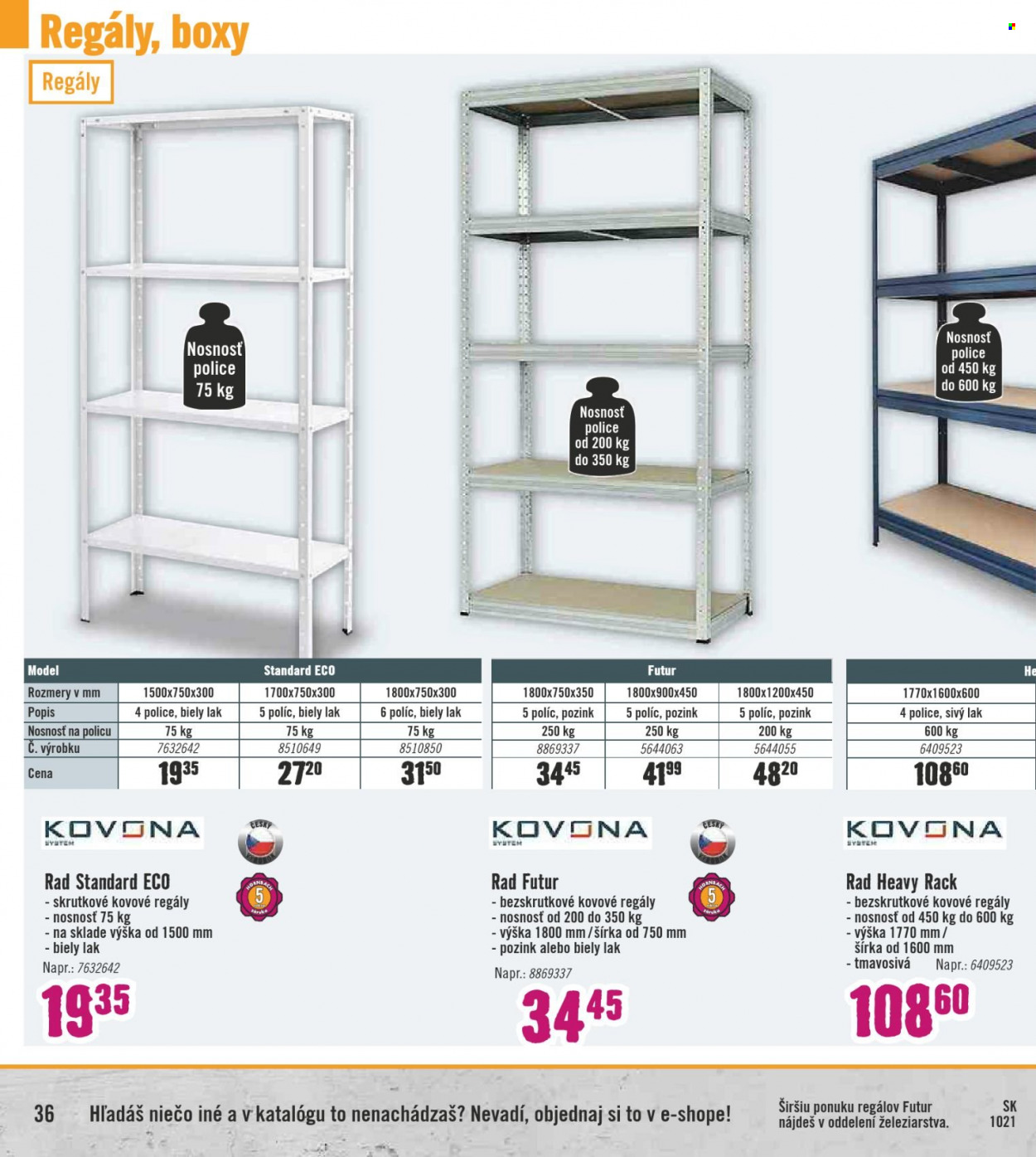 Leták Hornbach - 5.10.2021 - 5.1.2022. Strana 36