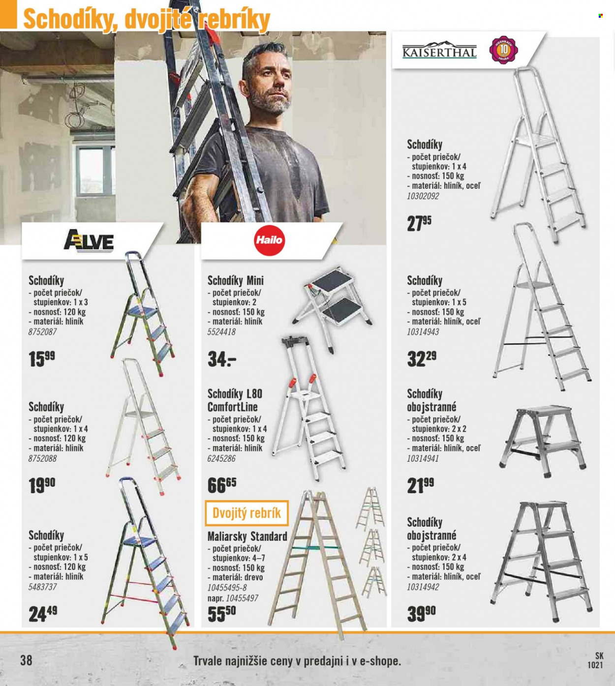 Leták Hornbach - 5.10.2021 - 5.1.2022. Strana 38