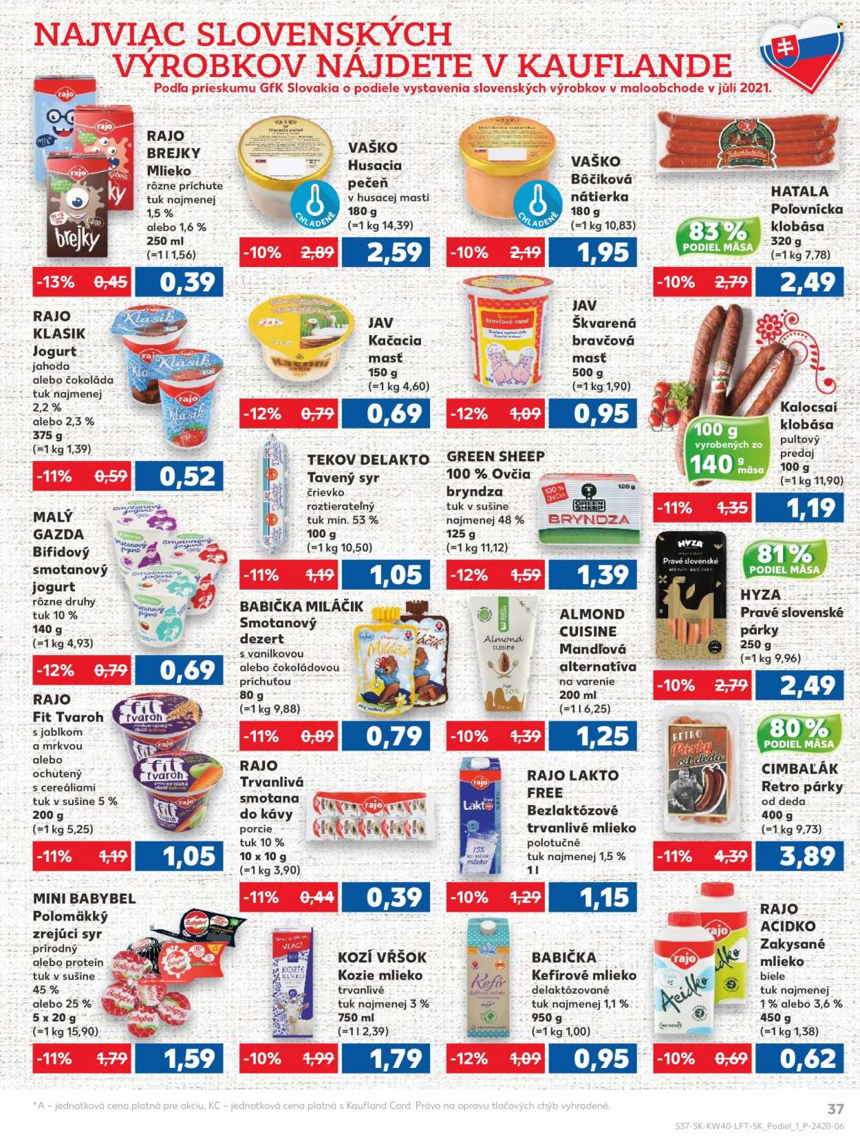 Leták Kaufland - 7.10.2021 - 13.10.2021. Strana 37