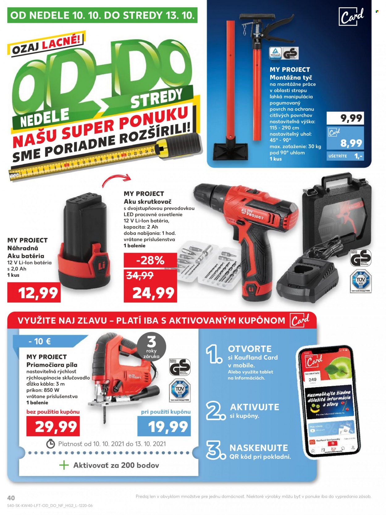 Leták Kaufland - 7.10.2021 - 13.10.2021. Strana 40