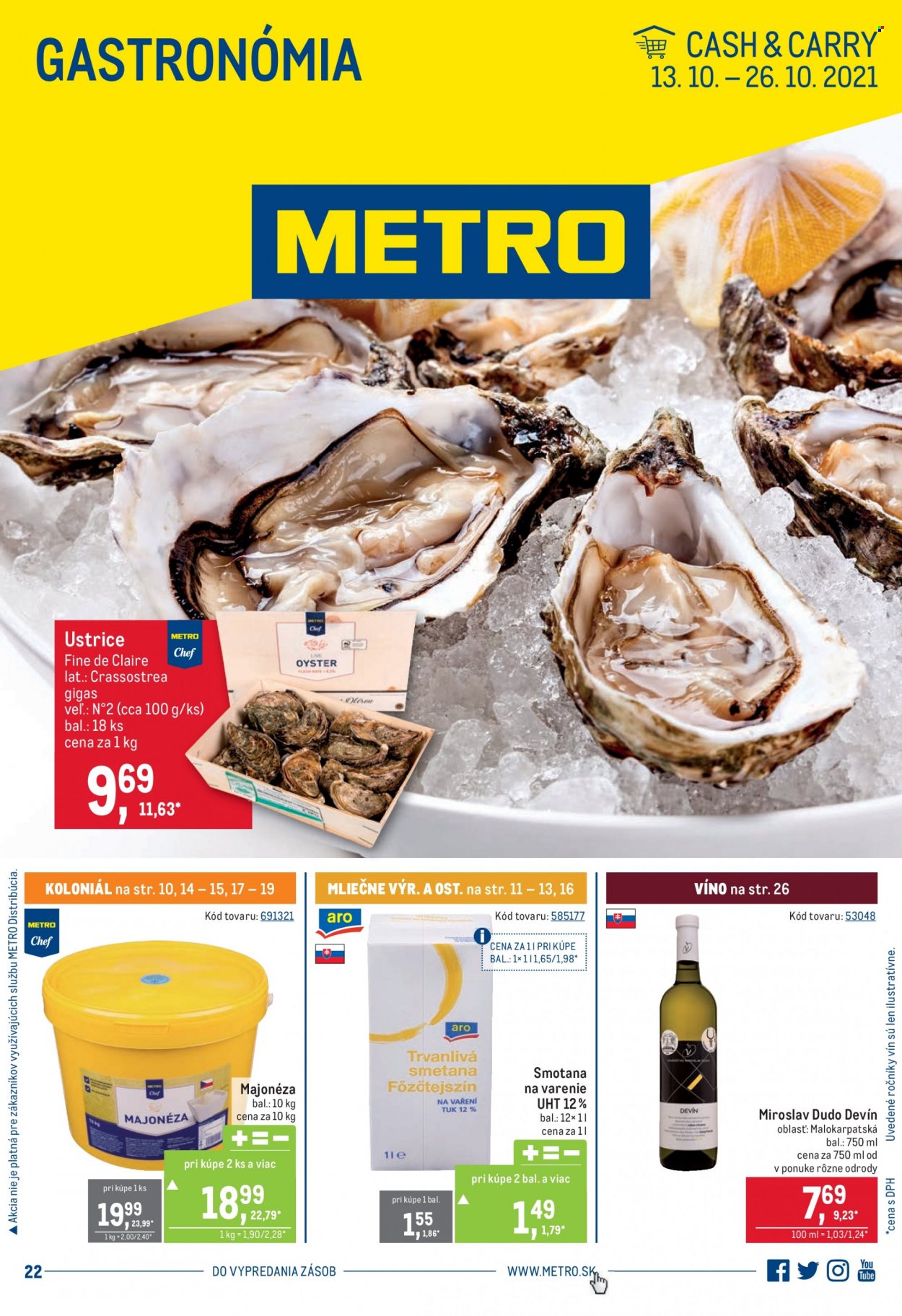 Leták Metro - 13.10.2021 - 26.10.2021. Strana 1