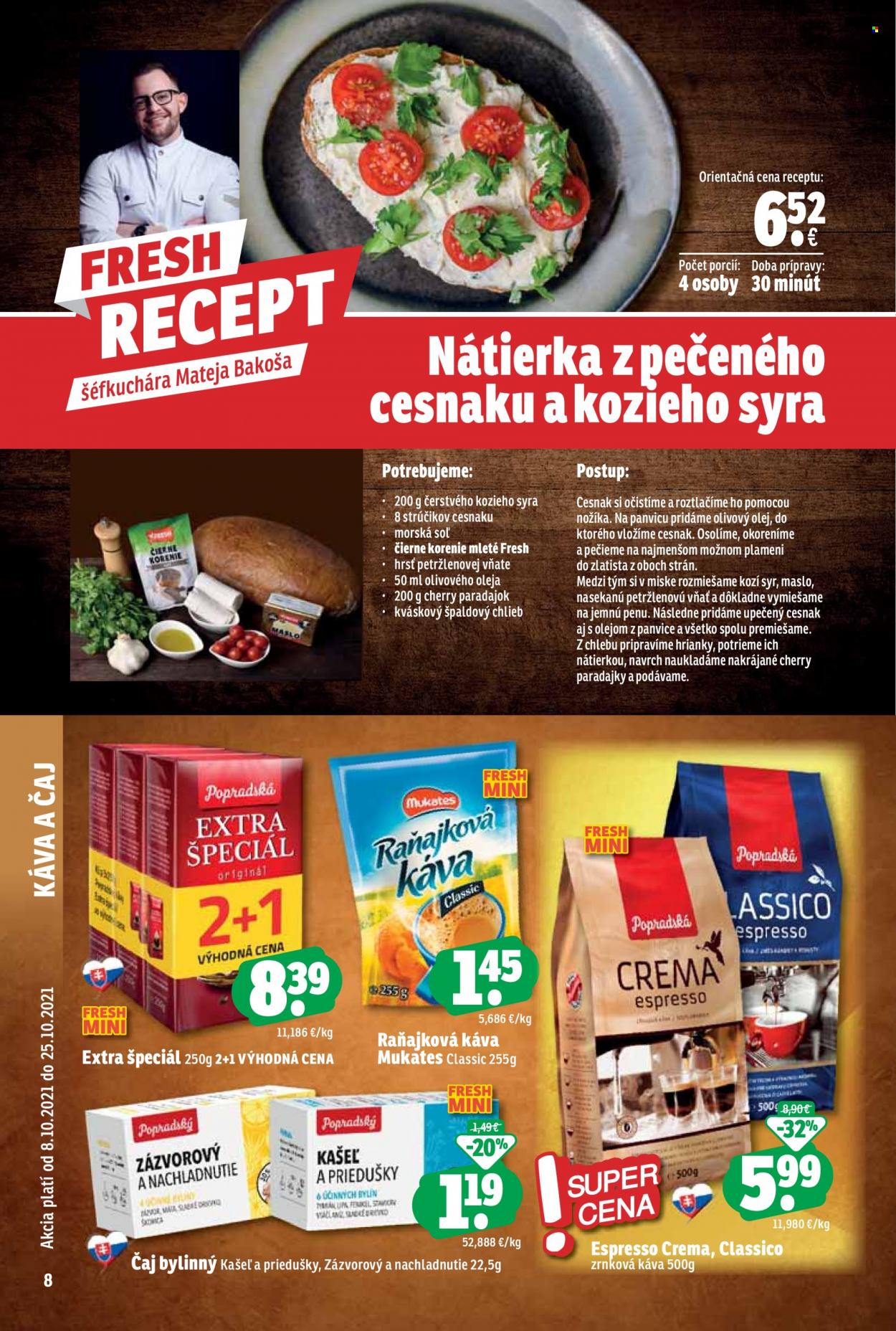 Leták FRESH - 8.10.2021 - 25.10.2021. Strana 8