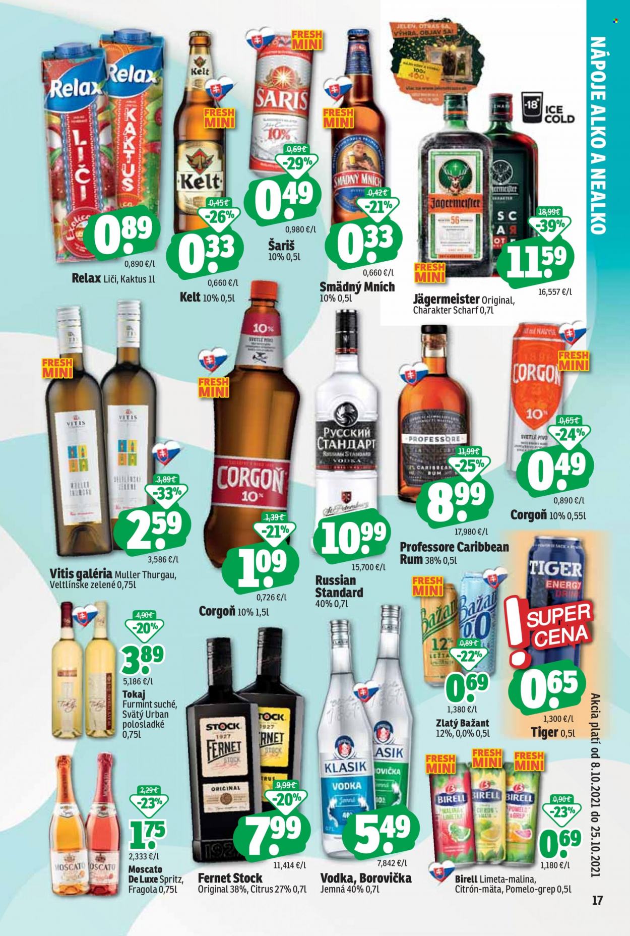 Leták FRESH - 8.10.2021 - 25.10.2021. Strana 17