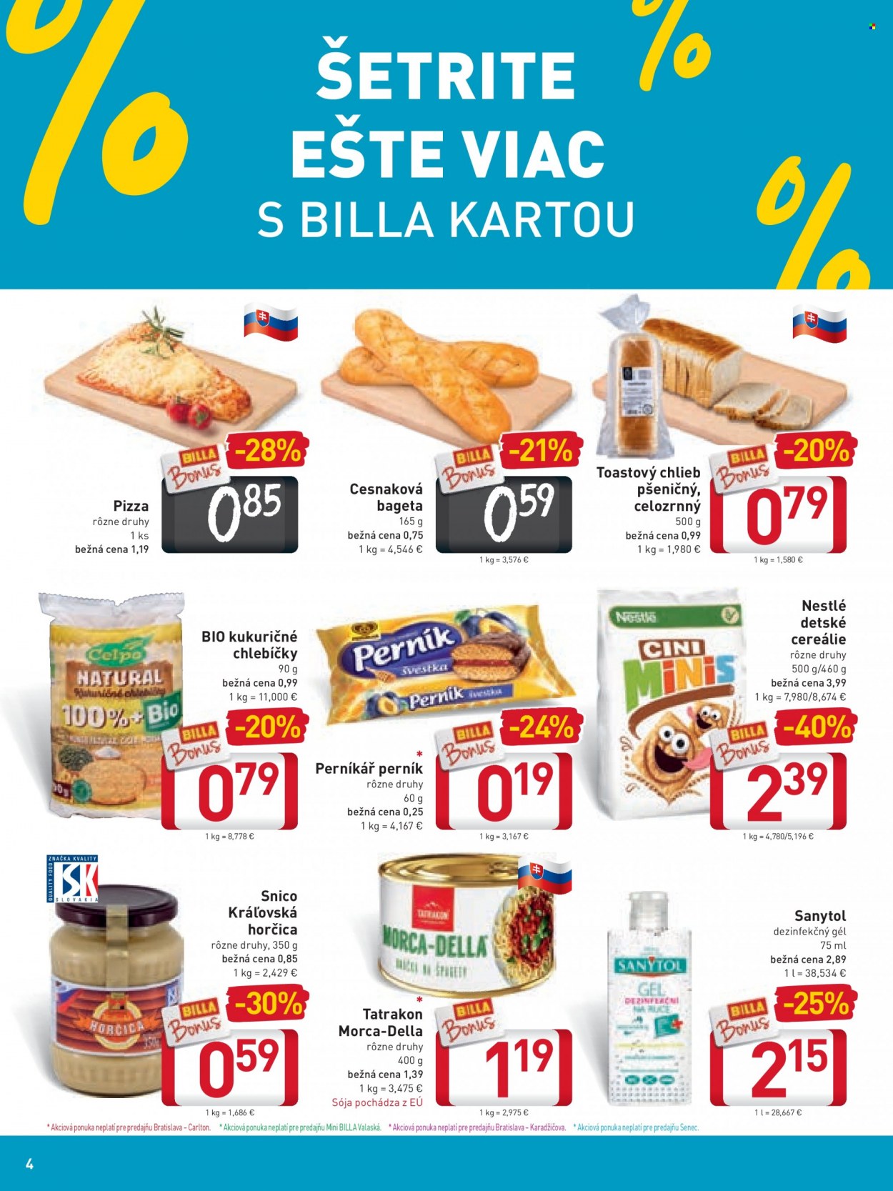 Leták Billa - 13.10.2021 - 19.10.2021. Strana 4